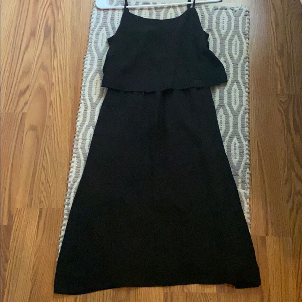 Madewell silk strap dress